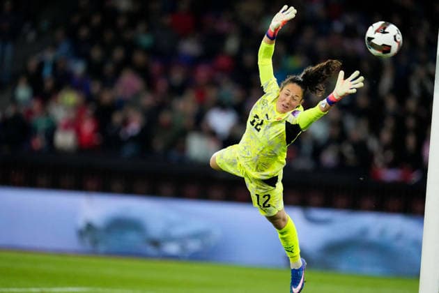 CALCIO - FIFA Mondiali - Women s Qualifiers - Switzerland vs Turkey Livia Peng 12 (Switzerland) during Women s Qualifiers - Switzerland vs Turkey , FIFA World Cup, WM, Weltmeisterschaft, Fussball match in Zurich, Switzerland, April 14 2026 Zurich Switzerland  Copyright: xIPAxSport ABACAx