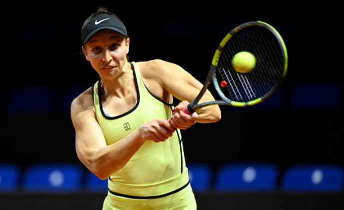Tamara Korpatsch GER Action Tennis Ladies Porsche Cup Porsche Tennis Grand Prix GP Stuttgart 2026 Porsche Arena 11 19 04 2026 DFL REGULATIONS PROHIBIT ANY USE OF PHOTOGRAPHS AS IMAGE SEQUENCES AND OR QUASI VIDEO Tennis Ladies Porsche Cup Porsche Tennis Grand Prix GP Stuttgart 2026