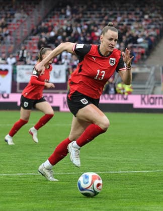 14 04 2026 Soccer womens soccer international World Cup qualifier qualifying match qualifying match for the 2027 World Cup Germany gg Austria Sportfoto Zink DaMa xdaxmax Virginia Kirchberger 13, Austria