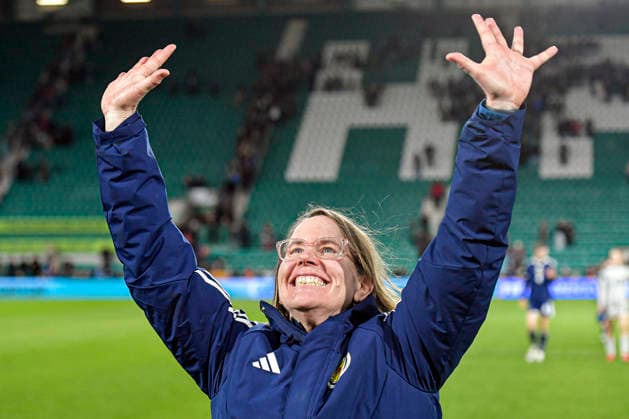 Scotland Women v Belgium Women FIFA Women s World Cup 2027 Qualifier Manager Melissa Andreatta of Scotland Women at full time during the FIFA Women s World Cup 2027 Qualifier Group H match at Easter Road, Edinburgh 14 04 2026 UK Newspapers OUT Copyright: xJamiexJohnstonx FIL-23286-0144