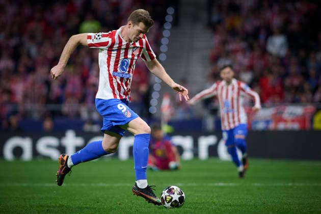 Atletico de Madrid v FC Barcelona, Barca - UEFA Champions League 2025 2026 - Quarter-final, 2nd leg Atletico de Madrid s Alexander Sorloth during Champions League 2025 2026, quarter-final, 2nd leg, April 14 ,2026. (ALTERPHOTOS Ropero) MadridSpain  Copyright: xRoperox