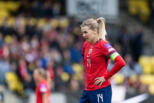 LILLESTROM, NORWAY - APRIL 14: Ada Hegerberg of Norway are seen during the FIFA Womens World Cup 2027 Qualifier match between Norway and Slovenia at Arasen Stadium on April 14, 2026 in Lillestrom, Norway. (Photo by Ane Frosaker Sports Press Photo) Copyright: xAnexFrosakerx xSPPx Sportspressphoto_SPR129808