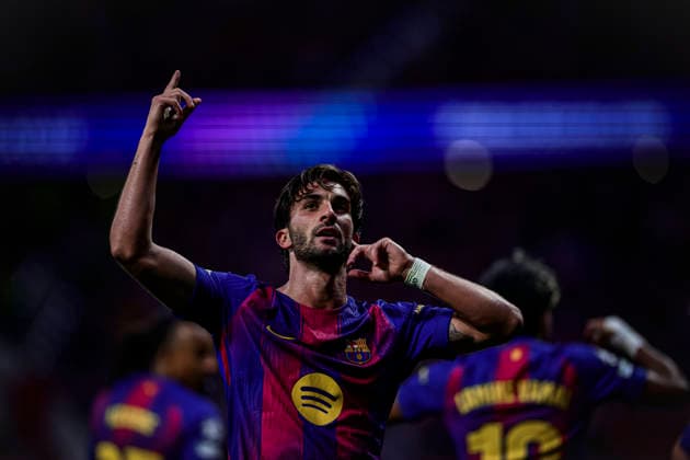 Atletico de Madrid CF vs FC Barcelona, Barca - UEFA Champions League - 14 04 2026 Ferran of FC Barcelona celebrates his goal during the quarter-final second leg UEFA Champions League match between Atletico de Madrid and FC Barcelona at Riyadh Air Metropolitano Stadium on April 14, 2026 in Madrid, Spain. Madrid Spain Copyright: xPabloxGarcia PGSxPhotoxAgencyx