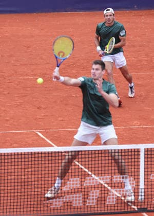 Jakob Schnaitter inverted cap , Mark Wallner, Men s Doubles, Men s Doubles Copyright: xJuergenxHasenkopfx