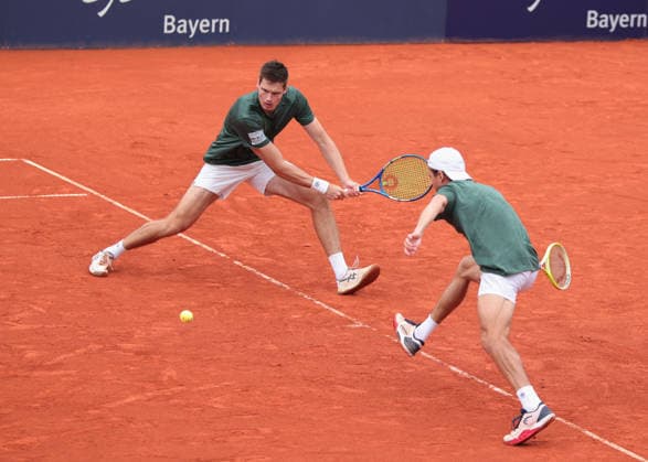 Jakob Schnaitter inverted cap , Mark Wallner, Men s Doubles, Men s Doubles Copyright: xJuergenxHasenkopfx