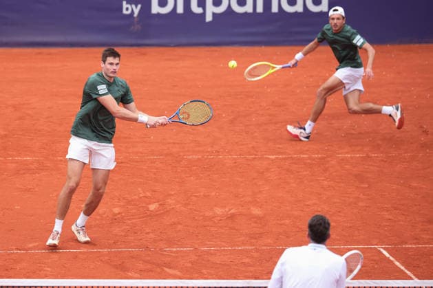 Jakob Schnaitter inverted cap , Mark Wallner, Men s Doubles, Men s Doubles Copyright: xJuergenxHasenkopfx