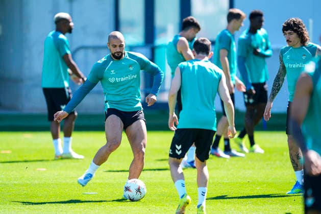 Football, EL, Real Betis Sevilla, Training