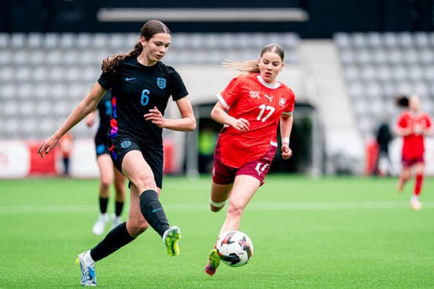 Football, Women, U19 European Championship Qualifier, Switzerland - England