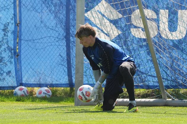 Goalkeeper Benedikt Börner SV Darmstadt 98 15 04 2026 2 Bundesliga, Season 25 26 SV Darmstadt 98 Training, Stadion am Boellenfalltor, emonline, emspor,