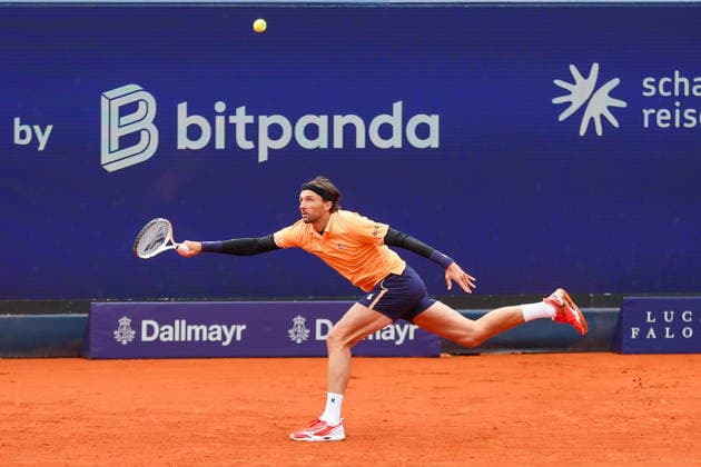 Monachium 15.04.2026. Tenis BMW OPEN MUNICH Tennis BMW OPEN MUNICH Nz Arthur Rinderknech Fot. Kacper Staniec NEWSPIX.PL --- newspix.pl POLAND OUT! 