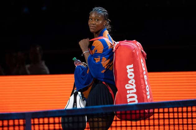 Noma Noha Akugue GER , disappointed, disappointment, GER, Alycia Parks vs Noma Noha Akugue, Tennis, ATP Tournament, WTA 500, Porsche Tennis Grand Prix, 15 04 2026, GER, Alycia Parks vs Noma Noha Akugue, Tennis, ATP Tournament, WTA 500, Porsche Tennis Grand Prix, 15 04 2026, Stuttgart Copyright: xEibner-Pressefoto EdwardxCheungx EP_ECG