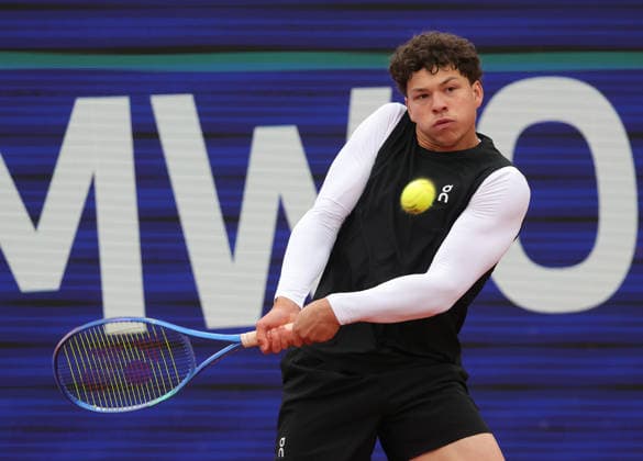 15 04 2026, BMW Open 2026 MTTC Iphitos Munich, Tennis , Sport, in the picture Ben Shelton USA