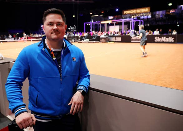 15 04 2026, Germany, Stuttgart, Porsche Tennis Grand Prix 2026, Tim Bücking groundsman