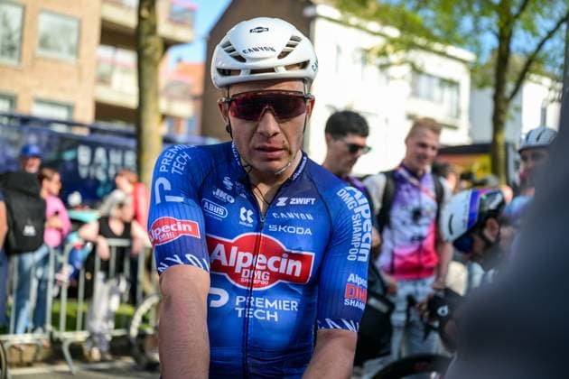 Belgian Gerben Thijssen of Alpecin-Premier Tech pictured after the Ronde Van Limburg one day cycling race, from Hasselt to Tongeren-Borgloon (178,4 km) on Wednesday 15 April 2026. DAVIDxPINTENS  x170897480x