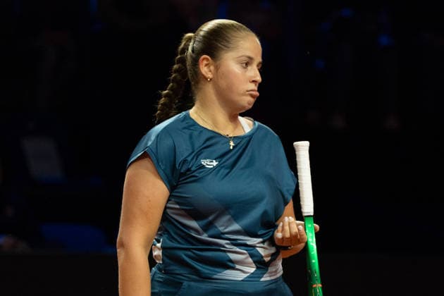 Jelena Ostapenko LAT , disappointed, GER, Jelena Ostapenko vs Mirra Andreeva, Tennis, ATP Tournament, WTA 500, Porsche Tennis Grand Prix, 15 04 2026, GER, Jelena Ostapenko vs Mirra Andreeva, Tennis, ATP Tournament, WTA 500, Porsche Tennis Grand Prix, 15 04 2026, Stuttgart Copyright: xEibner-Pressefoto EdwardxCheungx EP_ECG