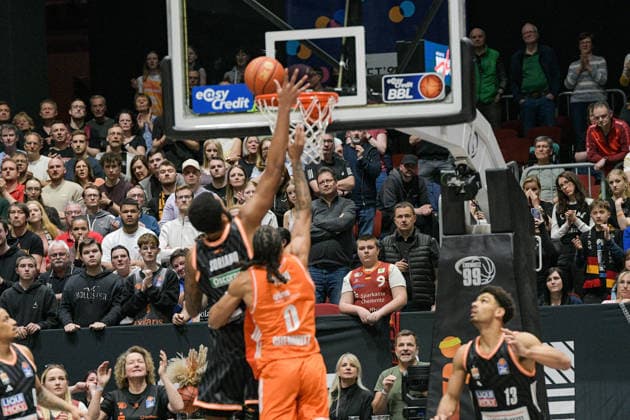 easyCredit Basketball Bundesliga, Matchday 23, Niners Chemnitz Ratiopharm Ulm 15 04 2026 from 20 Copyright: xEHLxMedia MichelxKöhlerx 202602003-Niners Chemnitz-Ratiopharm Ulm_082