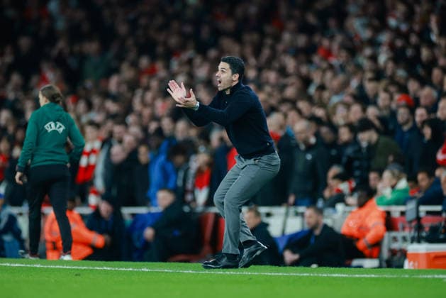 Champions League 2025 26 Quarter Final 2nd Leg Arsenal v Sporting CP Emirates Stadium 15.04.2026 Arsenal manager Mikel Arteta Champions League 2025 26 Quarter Final 2nd Leg Arsenal v Sporting CP Emirates Stadium 15.04.2026 Photograph By Marc Aspland The Times  Copyright: xMarcxAsplandx NINTCHDBPICT001073768060