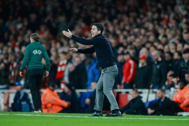 Champions League 2025 26 Quarter Final 2nd Leg Arsenal v Sporting CP Emirates Stadium 15.04.2026 Arsenal manager Mikel Arteta Champions League 2025 26 Quarter Final 2nd Leg Arsenal v Sporting CP Emirates Stadium 15.04.2026 Photograph By Marc Aspland The Times  Copyright: xMarcxAsplandx NINTCHDBPICT001073768078
