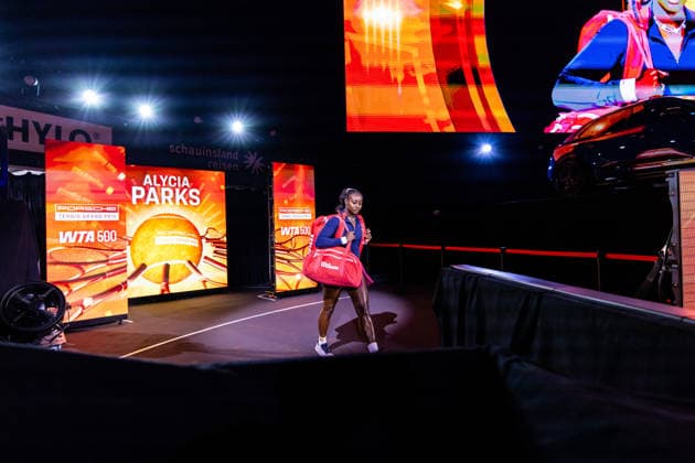 15 04 26 Porsche Tennis Grand Prix Stuttgart Germany, Stuttgart, 15 04 2026, Tennis, Porsche Tennis Grand Prix Stuttgart Alycia Parks USA