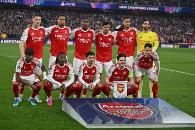Arsenal FC before the UEFA Champions League match between Arsenal and Sporting CP at the Emirates Stadium, London, England on 15 April 2026. Copyright: xPhilxHutchinsonx 44830027