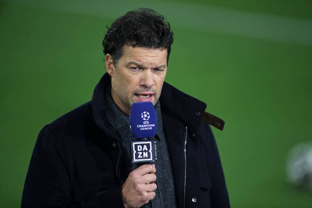 Football, men, Champions League, 2025 2026 season, FC Bayern Munich Real Madrid, quarter-final second leg, Allianz Arena Michael Ballack, DAZN expert, head, upper body