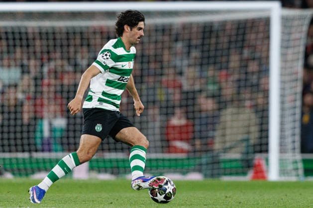 Francisco Trincao seen during UEFA Champions League quarterfinal game between teams of Arsenal FC and Sporting CP at Emirates Stadium (Maciej Rogowski Ball Raw Images) London Emirates Stadium United Kingdom Copyright: xMaciejxRogowskix MaciejRogowskiArsenalSporting2526338