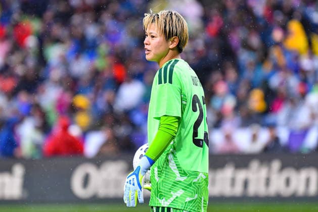 April 14, 2026: Japan Women s national team, Nationalteam Goalkeeper Akane Okuma (23) during the US Womens National Team friendly match vs Japan. Japan defeated the US 1-0. CSM Seattle United States - ZUMAc04_ 20260414_zma_c04_220 Copyright: xStevexFaberx