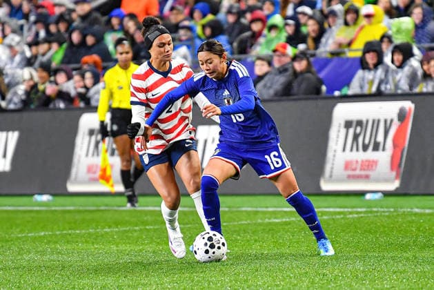 April 14, 2026: Japan Womens national team, Nationalteam defender Yazuki Yamamoto during the US Womens National Team friendly match vs Japan. Japan defeated the US 1-0. CSM US Womens Soccer 2026: APR 14 Japan At USA  - ZUMAc04_ 20260414_zma_c04_217 Copyright: xStevexFaberx