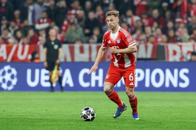Joshua Kimmich 6 FC Bayern Muenchen , FC Bayern Muenchen vs Real Madrid, Football, UEFA, Champions League, quarter-final, second leg, 15 04 2026 Muenchen Bayern Germany Copyright: xkolbert-press ChristianxKolbertx