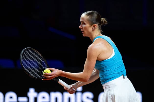 Elina Svitolina Ukraine in the picture, Eva Lys Germany vs Elina Svitolina Ukraine , Round 2, GER, Porsche Tennis Grand Prix Stuttgart, WTA 500, 15 04 2026 GER, Porsche Tennis Grand Prix Stuttgart, WTA 500, 15 04 2026 Stuttgart Copyright: xEibner-Pressefoto Memmlerx EP_MMR