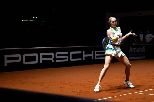 Fanny Stollar Hungary pictured, quarter-finals doubles, GER, Porsche Tennis Grand Prix Stuttgart, WTA 500, 15 04 2026 GER, Porsche Tennis Grand Prix Stuttgart, WTA 500, 15 04 2026 Stuttgart Copyright: xEibner-Pressefoto Memmlerx EP_MMR