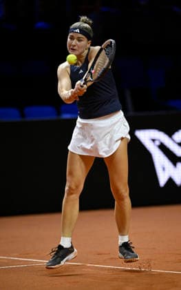 Karolina Muchova CZE Action Tennis Ladies Porsche Cup Porsche Tennis Grand Prix GP Stuttgart 2026 Porsche Arena 11 19 04 2026 DFL REGULATIONS PROHIBIT ANY USE OF PHOTOGRAPHS AS IMAGE SEQUENCES AND OR QUASI VIDEO Tennis Ladies Porsche Cup Porsche Tennis Grand Prix GP Stuttgart 2026