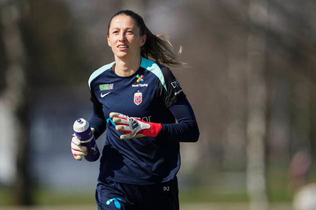 The women s national team is preparing for the World Cup qualifier against Slovenia Lillestrom 20260416 Cecilie Fiskerstrand during training for the women s national football team at Vigernesjordet in Lillestrom before the World Cup qualifier against Slovenia Photo Amanda Pedersen Giske NTB Lillestrom Norway EDITORIAL USE ONLY RESTRICTED USE FOR BETTING COMPANIES  Copyright: xAmandaxPedersenxGiskexx xNTBx