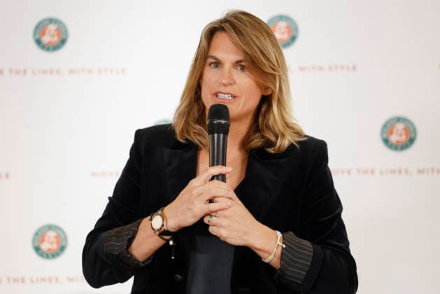 April 16, 2026, Paris, Paris, France: Amo lie MAURESMO Director of the Roland Garros tournament during the press conference, PK, Pressekonferenz of the tennis Grand Slam of Roland Garros 2026, at Roland Garros Stadium - on April 16 2026 .Paris - France Paris France - ZUMAb253 20260416_zsp_b253_003 Copyright: xLoicxBaratouxx