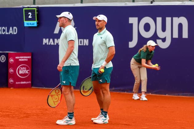 Monachium 16.04.2026. Tenis BMW OPEN MUNICH Tennis BMW OPEN MUNICH Nz Jan Zielinski, Luke Johnson Fot. Kacper Staniec NEWSPIX.PL --- newspix.pl 