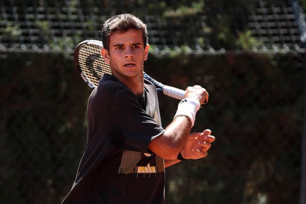 April 16, 2026, Barcelona, Barcelona, Spain: Rafael Jodar of Spain during training on Day 6 of the Barcelona Open Banc Sabadell - Conde Godo 2026 Day 6 at Real Club de Tenis Barcelona on April 16, 2026 in Barcelona, Spain. Barcelona Spain - ZUMAa181 20260416_zaa_a181_042 Copyright: xJavierxBorregox