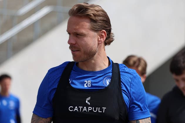 16 04 2026, xrekx, Soccer 2 Bundesliga , Karlsruher SC Training v l Marcel Franke Karlsruher SC DFL DFB REGULATIONS PROHIBIT ANY USE OF PHOTOGRAPHS as IMAGE SEQUENCES and or QUASI VIDEO Karlsruhe