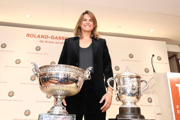 Amélie Mauresmo lors de la conférence de presse du tournoi de tennis du Grand Chelem de Roland-Garros 2026, au stade Roland-Garros à Paris, France, le 16 avril 2026. Jack Tribeca Bestimage press conference, PK, Pressekonferenz of the tennis Grand Slam of Roland Garros 2026, at Roland Garros Stadium, in Paris, France, on April 16, 2026. Paris France Copyright: xJackxTribecax xBestimagexJackxTribecax xBestimagex