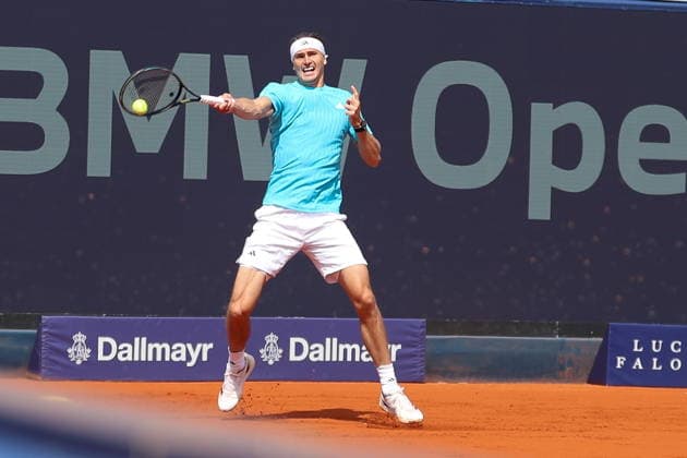 Monachium 16.04.2026. Tenis BMW OPEN MUNICH Tennis BMW OPEN MUNICH Nz Alexander Zverev Fot. Kacper Staniec NEWSPIX.PL --- newspix.pl POLAND OUT! 