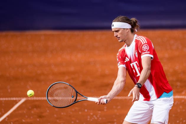 Tennis, ATP tournament in Munich, Zverev plays in the FC Bayern jersey