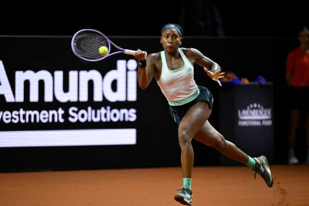 Coco Gauff USA Action Tennis Womens Porsche Cup Porsche Tennis Grand Prix GP Stuttgart 2026 Porsche Arena 11 19 04 2026 DFL REGULATIONS PROHIBIT ANY USE OF PHOTOGRAPHS AS IMAGE SEQUENCES AND OR QUASI VIDEO Tennis Womens Porsche Cup Porsche Tennis Grand Prix GP Stuttgart 2026