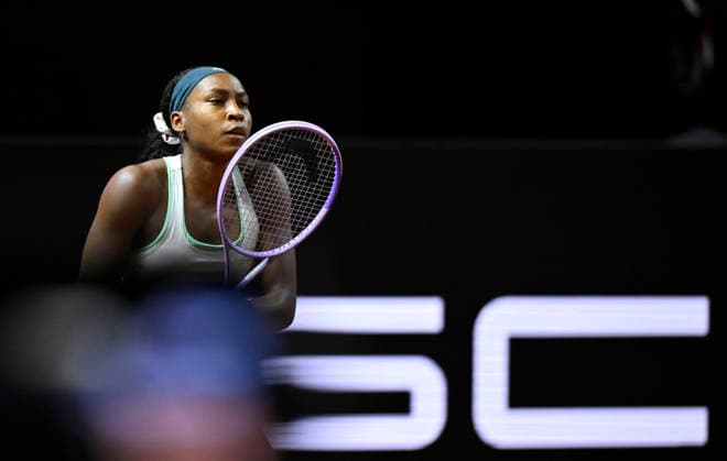 Coco Gauff USA Feature Tennis Womens Porsche Cup Porsche Tennis Grand Prix GP Stuttgart 2026 Porsche Arena 11 19 04 2026 DFL REGULATIONS PROHIBIT ANY USE OF PHOTOGRAPHS AS IMAGE SEQUENCES AND OR QUASI VIDEO Tennis Womens Porsche Cup Porsche Tennis Grand Prix GP Stuttgart 2026
