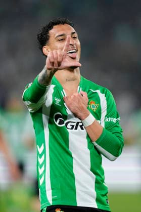 Real Betis Balompie v SC Braga - UEFA Europa League 2025 26 Quarter-Final Second Leg Antony right winger of Betis and Brazil celebrates after scoring his sides first goal during the UEFA Europa League 2025 26 Quarter-Final Leg Two match between Real Betis Balompie and SC Braga at estadio La Cartuja on April 16, 2026 in Seville, Spain. Sevilla Spain  Copyright: xJosexBretonx originalFilename:bretonhernandez-realbeti260416_npiX2.jpg