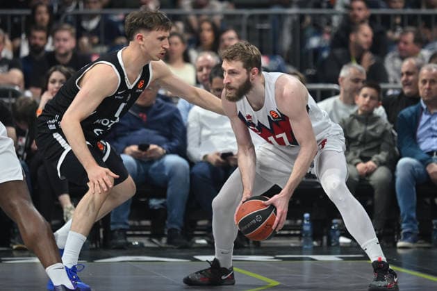 PARTIZAN vs BASKONIA GYTIS RADZEVICIUS basketball Partizan vs Kosner Baskonia Vitoria Gasteiz Euroleague Beogradska arena, Belgrade 16.04.2026 Foto: BASKETBALL, EUROLEAGUE, PARTIZAN, KOSNER BASKONIA VITORIA GASTEIZ Belgrade Belgrade arena Serbia Copyright: xMarkoxMetlas xMNxPressx