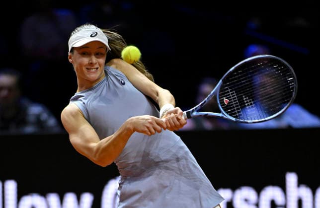 Zeynep Sonmez TUR Action Tennis Ladies Porsche Cup Porsche Tennis Grand Prix GP Stuttgart 2026 Porsche Arena 11 19 04 2026 DFL REGULATIONS PROHIBIT ANY USE OF PHOTOGRAPHS AS IMAGE SEQUENCES AND OR QUASI VIDEO Tennis Ladies Porsche Cup Porsche Tennis Grand Prix GP Stuttgart 2026
