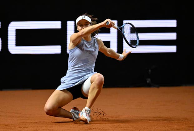 Zeynep Sonmez TUR falls to the ground Tennis Ladies Porsche Cup Porsche Tennis Grand Prix GP Stuttgart 2026 Porsche Arena 11 19 04 2026 DFL REGULATIONS PROHIBIT ANY USE OF PHOTOGRAPHS AS IMAGE SEQUENCES AND OR QUASI VIDEO Tennis Ladies Porsche Cup Porsche Tennis Grand Prix GP Stuttgart 2026