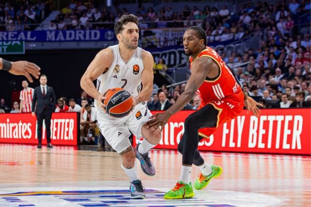 Facundo Campazzo of Real Madrid during the Euroleague match, between Real Madrid and Crvena Zvezda Meridianbet Belgrade played at Movistar Arena Stadium on April 16, 2026 in Madrid Spain Euroleague Basketball Real Madrid vs Crvena Zvezda 900 Cordon Press  900 CordonxPress LOF - Euroleague Basketball Real Madrid vs Crvena Zvezda