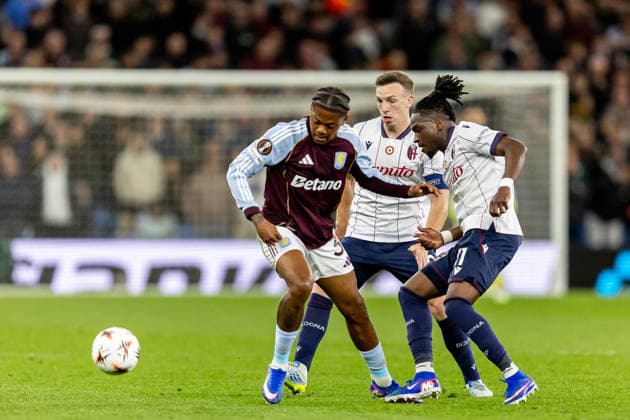 Aston Villa v Bologna, Europa League during the Europa League match between Aston Villa and Bologna at Villa Park, Birmingham, UK on 16 April 2026. Birmingham Villa Park West Midlands UK Editorial use only , Copyright: xManjitxNarotrax PSI-24080-0131