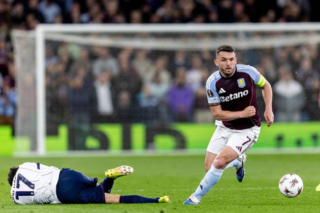 Aston Villa v Bologna, Europa League Aston Villa midfielder John McGinn (7) in action during the Europa League match between Aston Villa and Bologna at Villa Park, Birmingham, UK on 16 April 2026. Birmingham Villa Park West Midlands UK Editorial use only , Copyright: xManjitxNarotrax PSI-24080-0201
