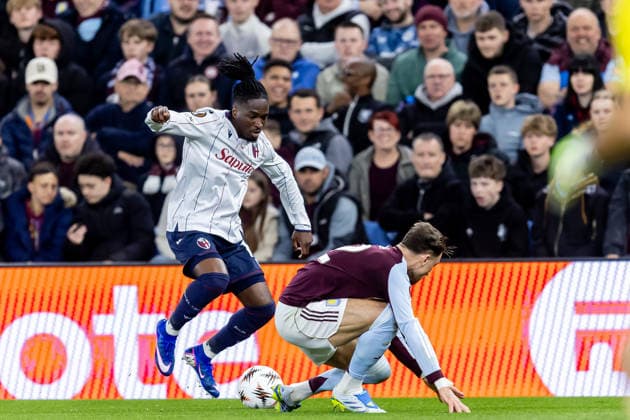 Aston Villa v Bologna, Europa League Aston Villa forward Ollie Watkins (11) battles for possession during the Europa League match between Aston Villa and Bologna at Villa Park, Birmingham, UK on 16 April 2026. Birmingham Villa Park West Midlands UK Editorial use only , Copyright: xManjitxNarotrax PSI-24080-0204